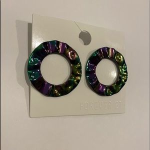 🛍️🛍️🛍️ Green/Multi Color Earrings/Jewelry,NWT